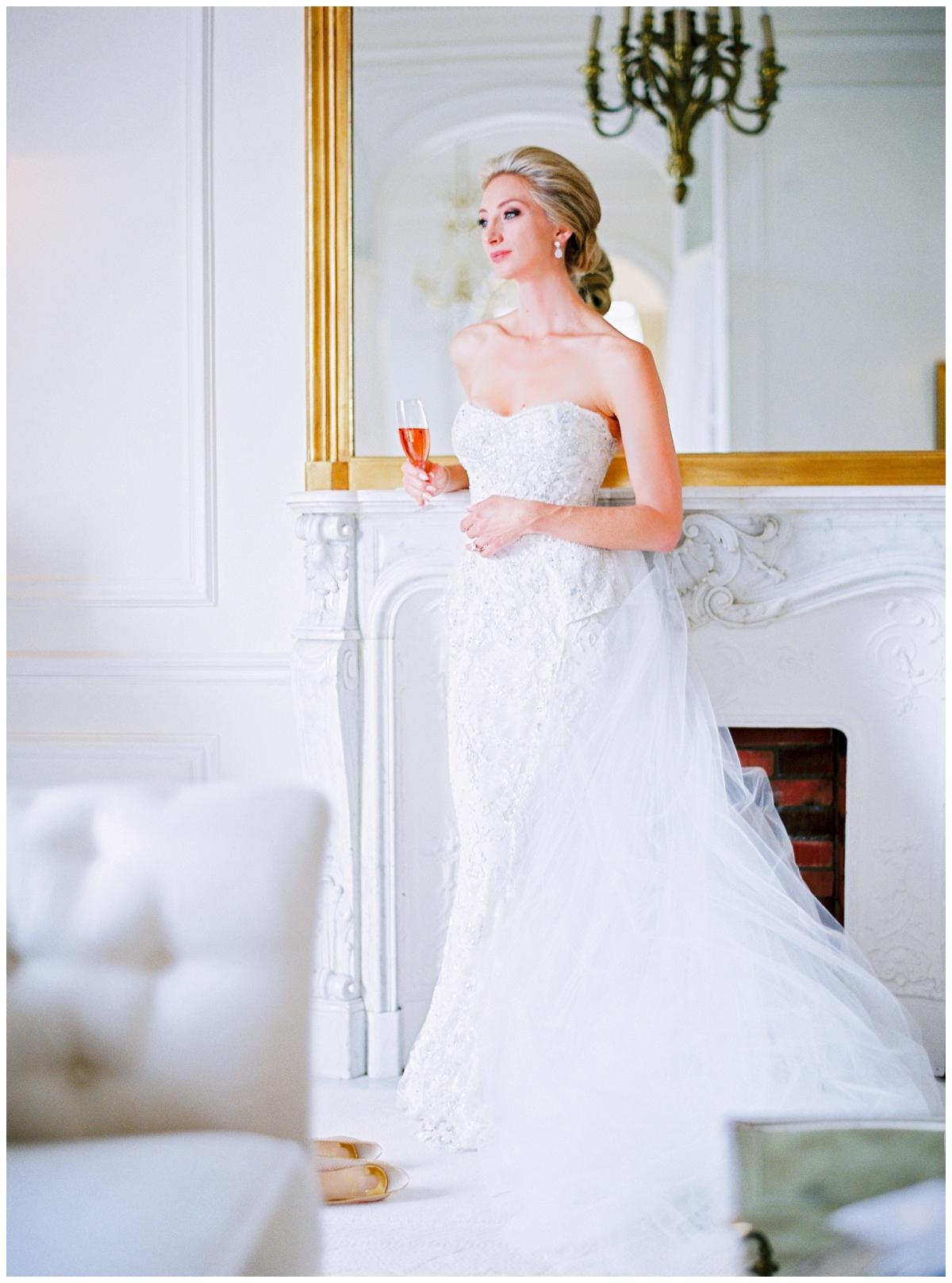 Elegant wedding in Paris published in Brides - Audrey