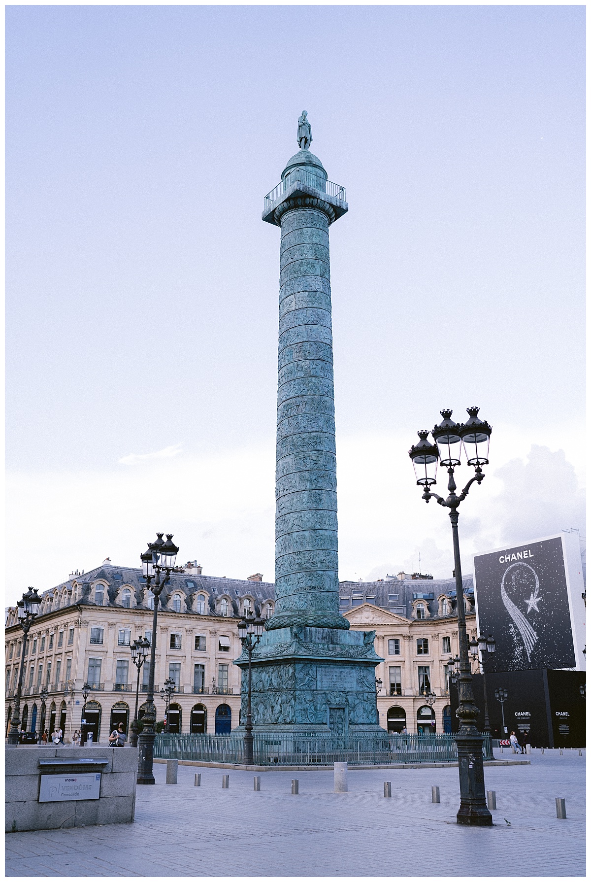 Place Vendôme, the view from the ritz 