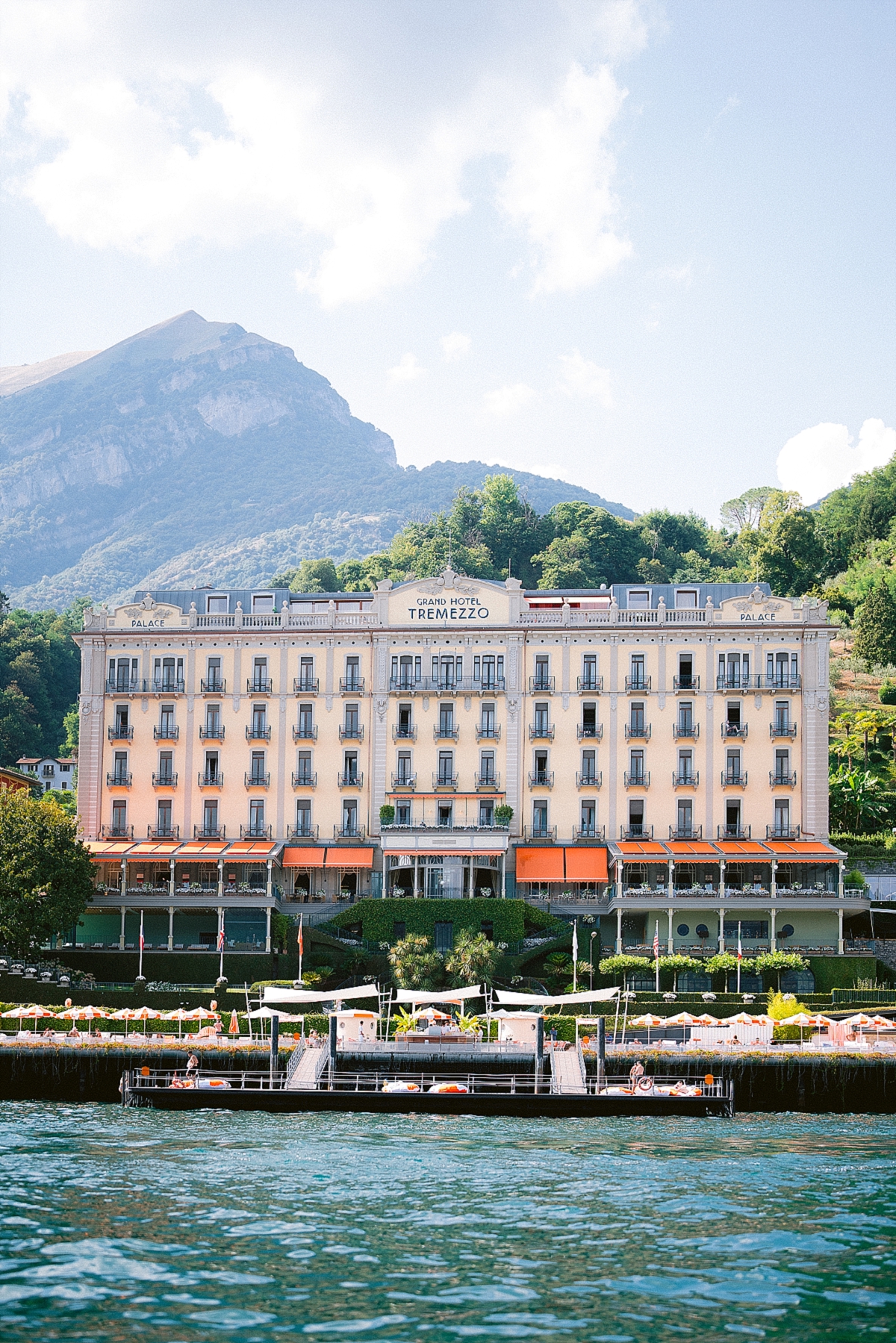 Grand hotel tremezzo Lake Como Welcome dinner 