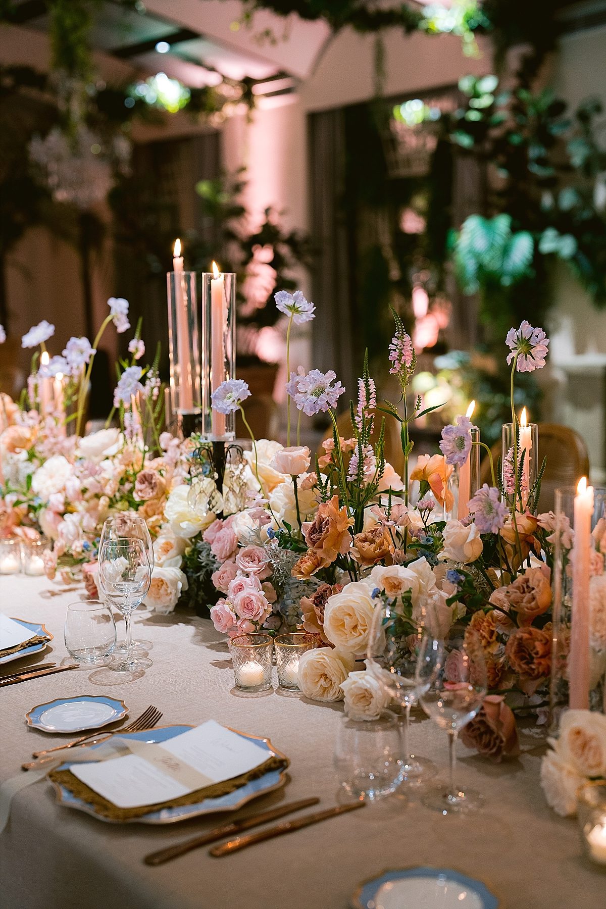 Grand hotel tremezzo Lake Como Welcome dinner 
Table setting 